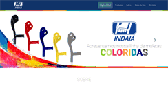 Desktop Screenshot of indaiabengalas.com.br